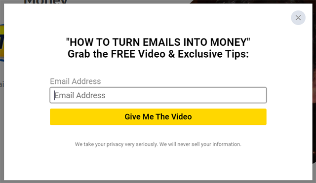 Single Opt In Example