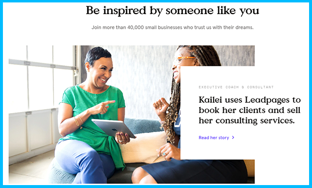 Leadpages Landing Page Software