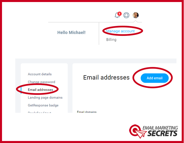 Connect Your Email to Getresponse