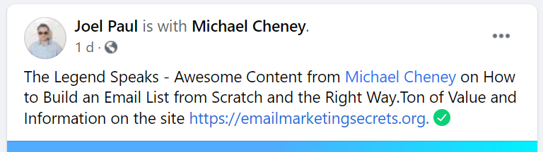 Awesome Content Including How to Build an Email List from Scratch
